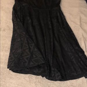 No boundaries black flowy dress